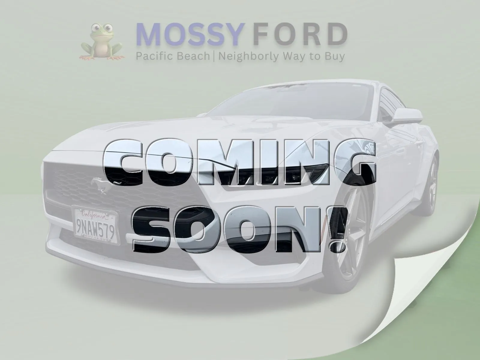 White 2024 Ford Mustang EcoBoost for sale in San Diego, CA