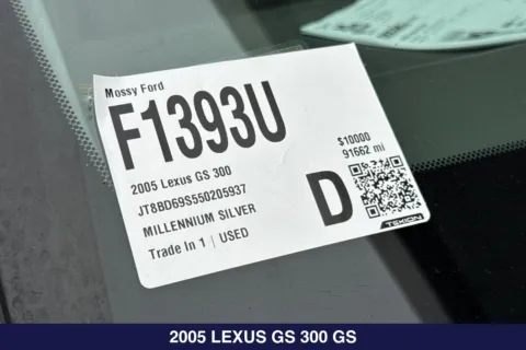 Photos of 2005 Lexus GS 300 for sale in San Diego, CA at Mossy Ford
