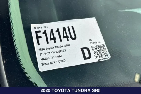 Photos of 2020 Toyota Tundra SR5 for sale in San Diego, CA at Mossy Ford