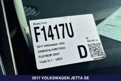 Photos of 2017 Volkswagen Jetta 1.4T SE for sale in San Diego, CA at Mossy Ford