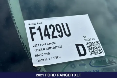 Photos of 2021 Ford Ranger XLT for sale in San Diego, CA at Mossy Ford