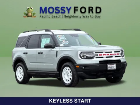 Photos of 2024 Ford Bronco Sport Heritage for sale in San Diego, CA at Mossy Ford