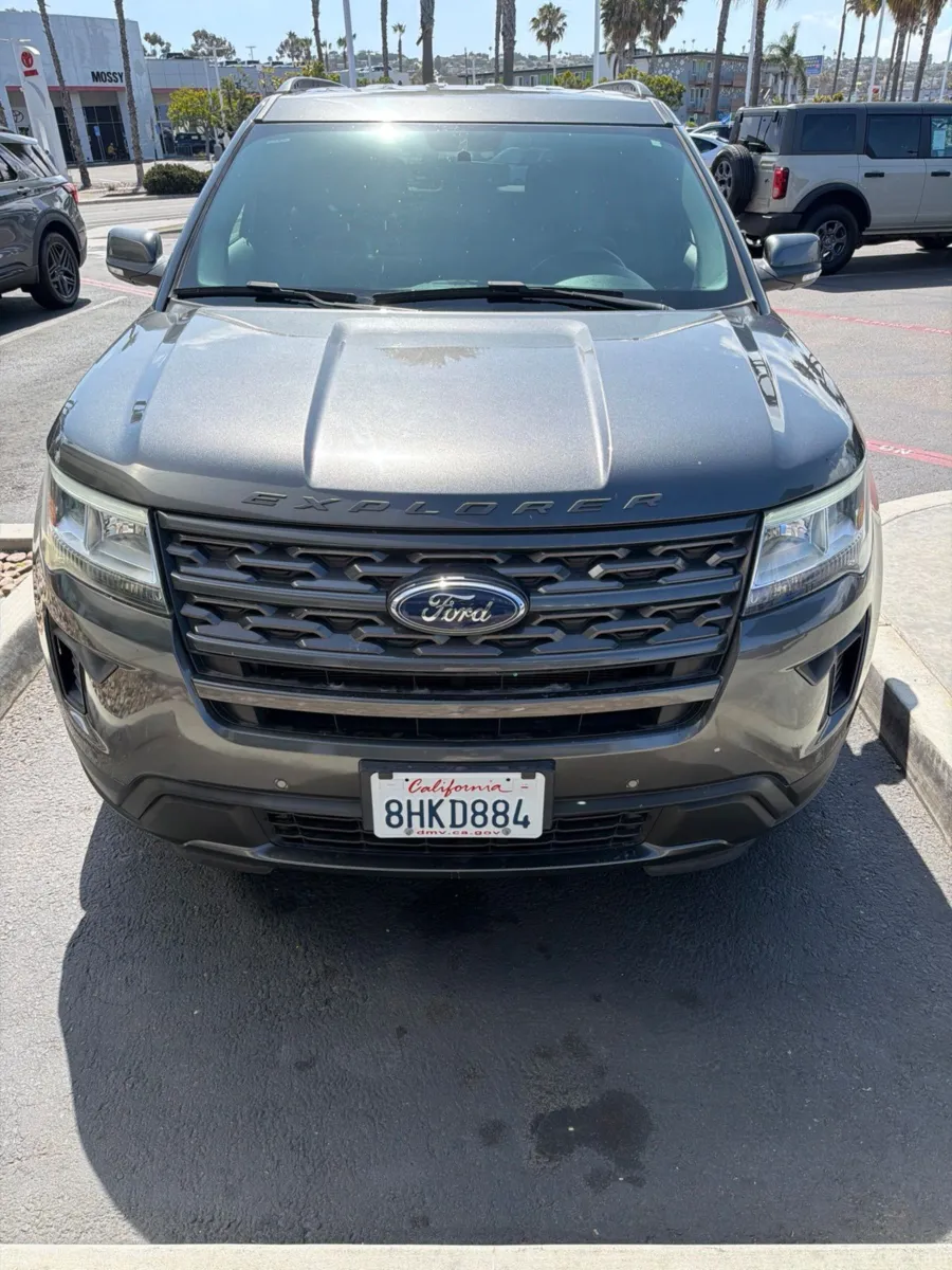Gray 2018 Ford Explorer XLT for sale in San Diego, CA