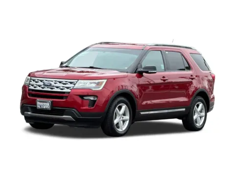 Red 2019 Ford Explorer XLT for sale in San Diego, CA