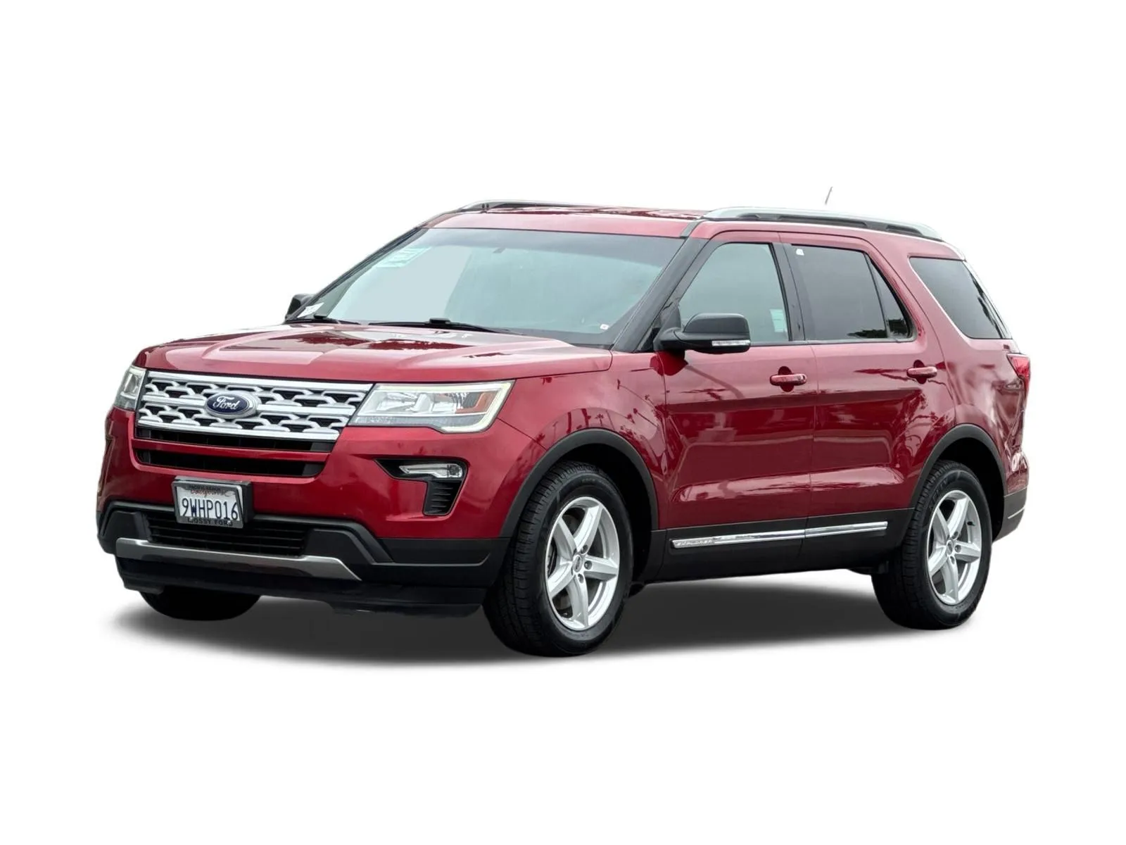 Red 2019 Ford Explorer XLT for sale in San Diego, CA
