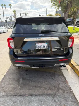 Black 2020 Ford Explorer Platinum for sale in San Diego, CA