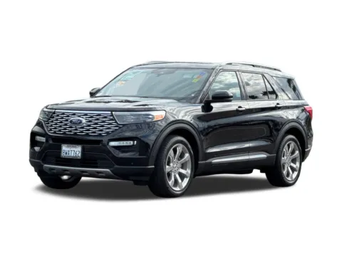Black 2020 Ford Explorer Platinum for sale in San Diego, CA