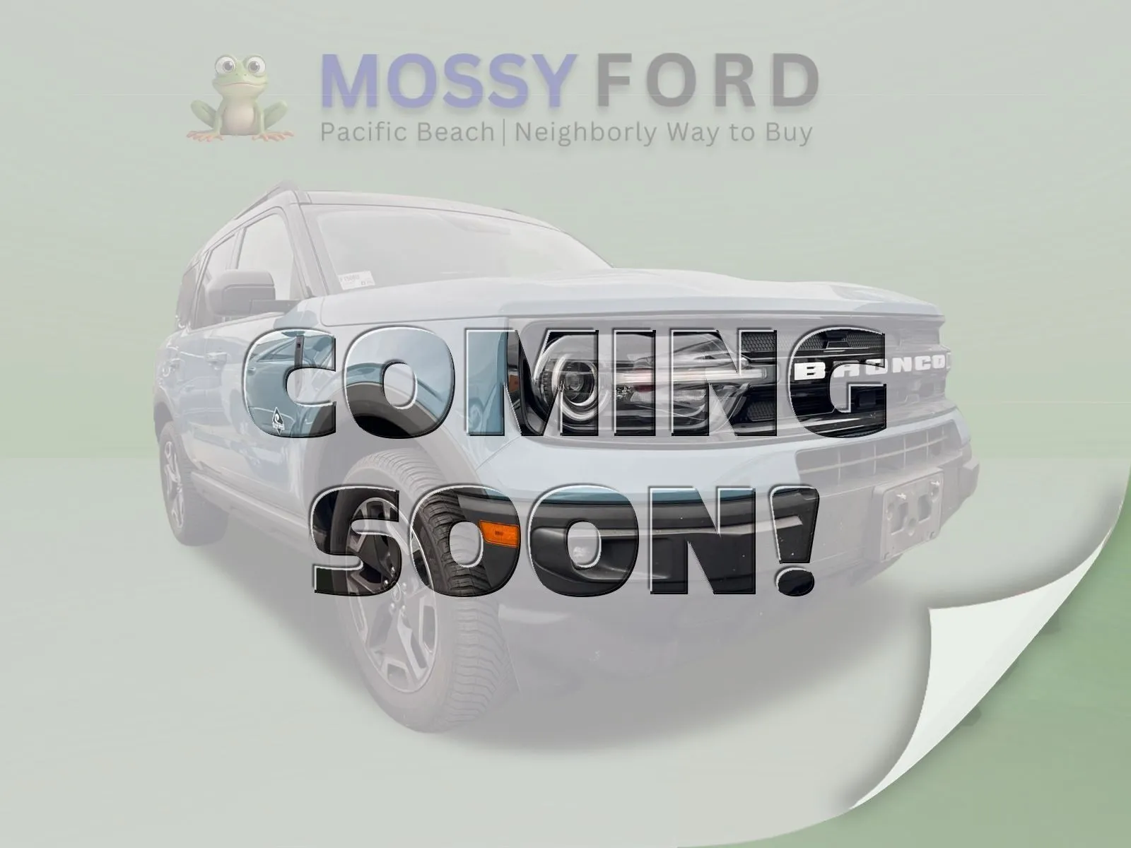 Blue 2021 Ford Bronco Sport Outer Banks for sale in San Diego, CA