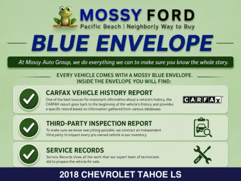 More photos of 2018 Chevrolet Tahoe LS at Mossy Ford, CA