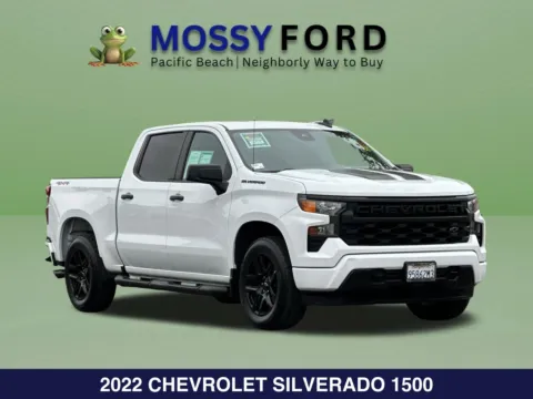 Photos of 2022 Chevrolet Silverado 1500 Custom for sale in San Diego, CA at Mossy Ford