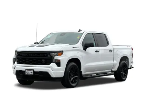 White 2022 Chevrolet Silverado 1500 Custom for sale in San Diego, CA
