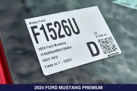 Photos of 2024 Ford Mustang EcoBoost Premium for sale in San Diego, CA at Mossy Ford