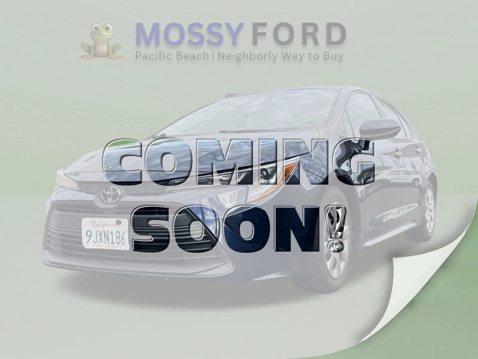 Blue 2024 Toyota Corolla LE for sale in San Diego, CA