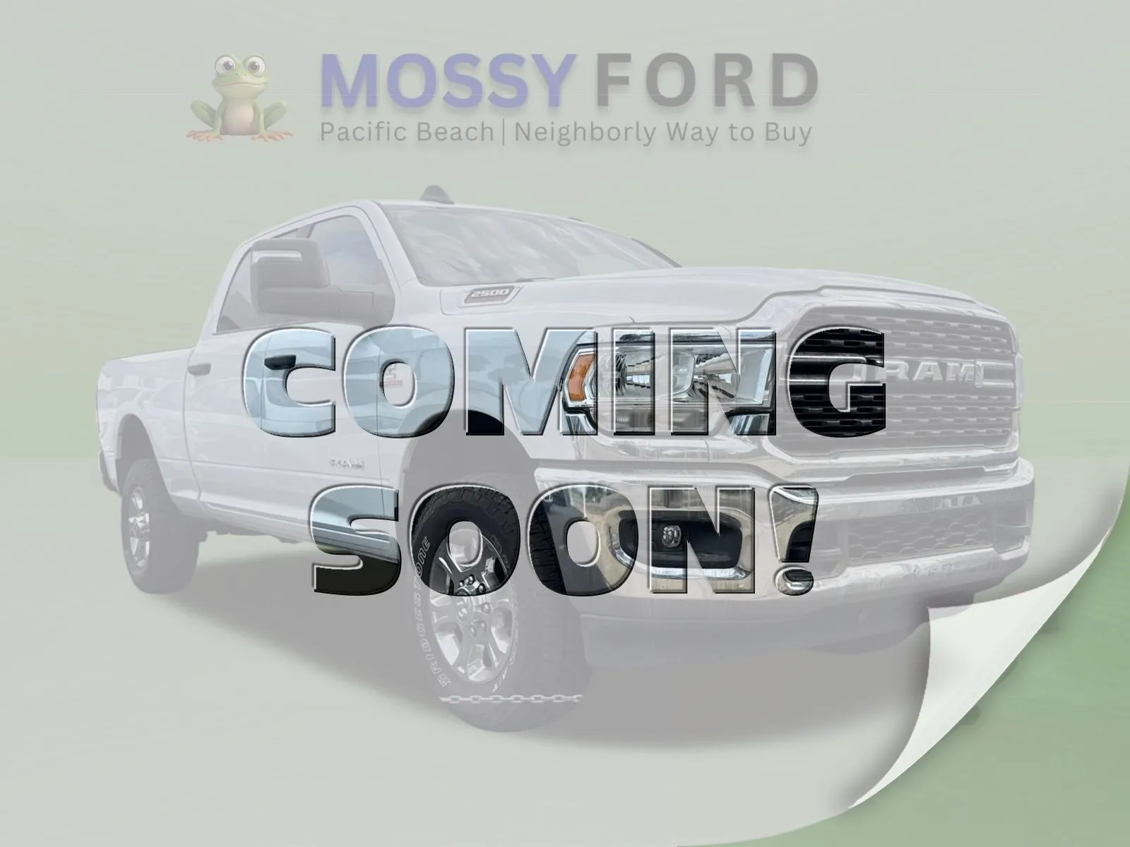 White 2023 Ram 2500 Big Horn for sale in San Diego, CA