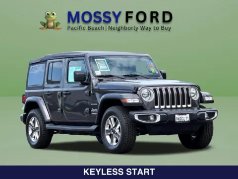 Photos of 2020 Jeep Wrangler Unlimited Sahara for sale in San Diego, CA at Mossy Ford