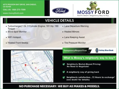 Another view of 2022 Ford Bronco Sport Big Bend for sale in San Diego, CA at Mossy Ford