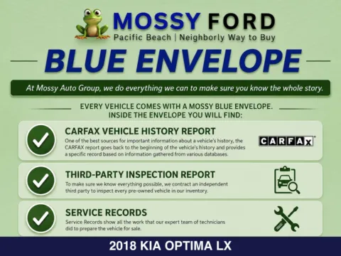 Photos of 2018 Kia Optima LX for sale in San Diego, CA at Mossy Ford