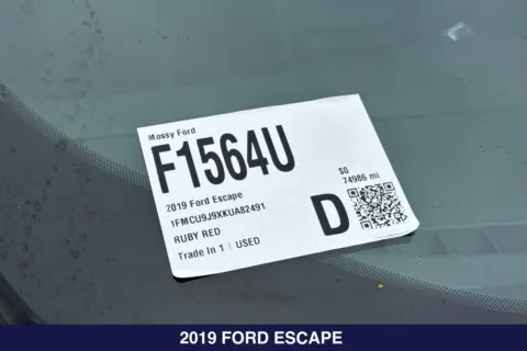 Photos of 2019 Ford Escape Titanium for sale in San Diego, CA at Mossy Ford
