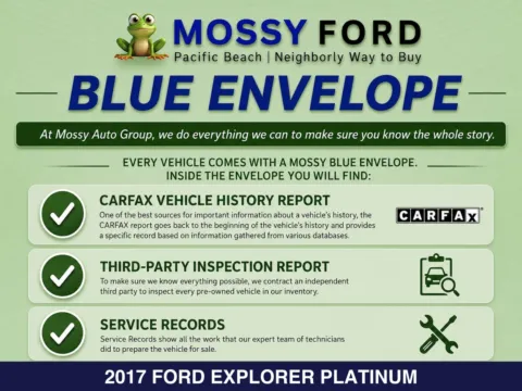 More photos of 2017 Ford Explorer Platinum at Mossy Ford, CA