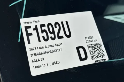 Photos of 2023 Ford Bronco Sport Big Bend for sale in San Diego, CA at Mossy Ford