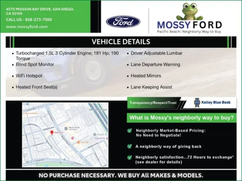 Another view of 2023 Ford Bronco Sport Big Bend for sale in San Diego, CA at Mossy Ford