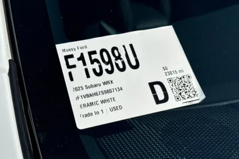 Photos of 2025 Subaru WRX Premium for sale in San Diego, CA at Mossy Ford