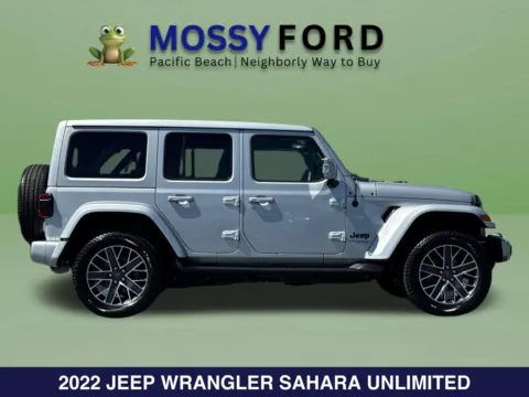 More photos of 2022 Jeep Wrangler Unlimited Sahara 4xe at Mossy Ford, CA