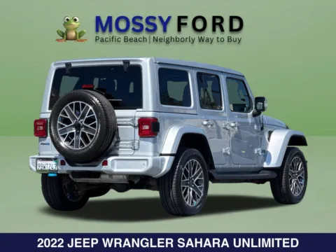 More photos of 2022 Jeep Wrangler Unlimited Sahara 4xe at Mossy Ford, CA