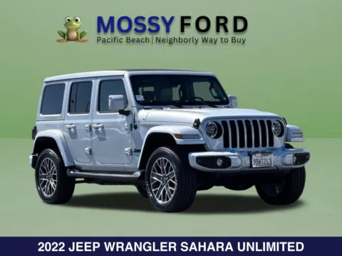 Photos of 2022 Jeep Wrangler Unlimited Sahara 4xe for sale in San Diego, CA at Mossy Ford
