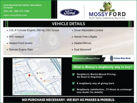 Another view of 2016 Ford Explorer XLT for sale in San Diego, CA at Mossy Ford