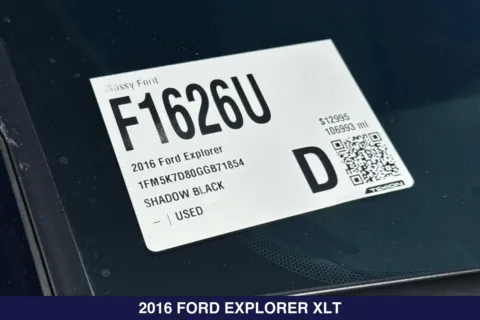 Photos of 2016 Ford Explorer XLT for sale in San Diego, CA at Mossy Ford