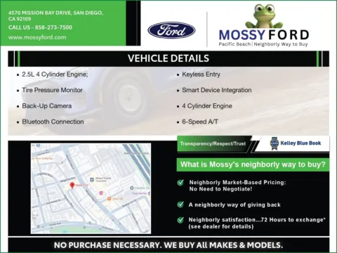 Another view of 2017 Ford Escape S for sale in San Diego, CA at Mossy Ford