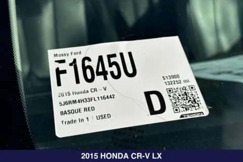 Photos of 2015 Honda CR-V LX for sale in San Diego, CA at Mossy Ford