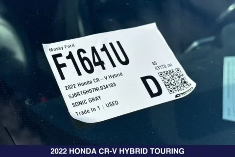 Photos of 2022 Honda CR-V Hybrid Touring for sale in San Diego, CA at Mossy Ford