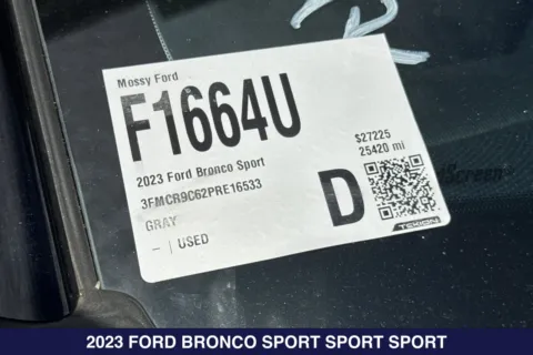 Photos of 2023 Ford Bronco Sport Outer Banks for sale in San Diego, CA at Mossy Ford
