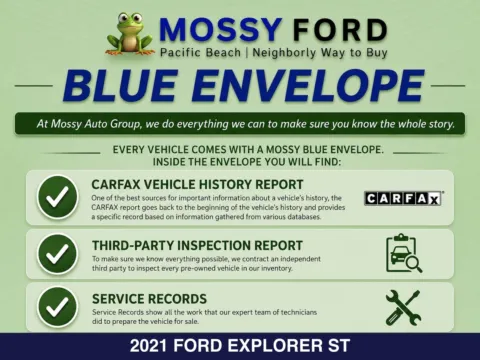 Photos of 2021 Ford Explorer ST for sale in San Diego, CA at Mossy Ford