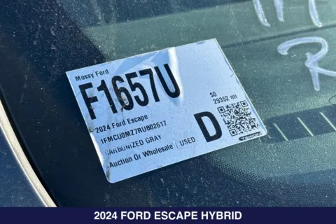 Photos of 2024 Ford Escape Hybrid ST-Line for sale in San Diego, CA at Mossy Ford