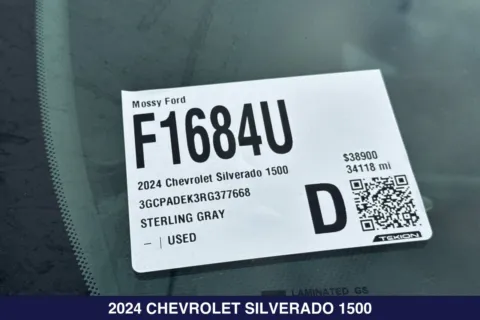 Photos of 2024 Chevrolet Silverado 1500 RST for sale in San Diego, CA at Mossy Ford