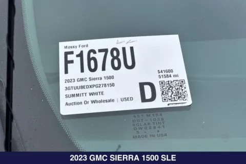 Photos of 2023 GMC Sierra 1500 SLE for sale in San Diego, CA at Mossy Ford