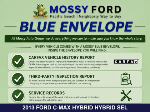 Photos of 2013 Ford C-Max Hybrid SEL for sale in San Diego, CA at Mossy Ford