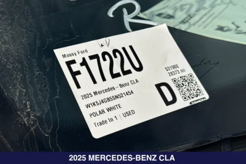Photos of 2025 Mercedes-Benz CLA 250 for sale in San Diego, CA at Mossy Ford