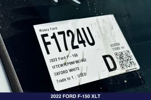 Photos of 2022 Ford F-150 XLT for sale in San Diego, CA at Mossy Ford