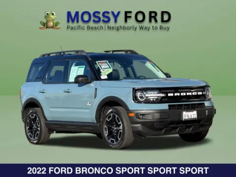 Photos of 2022 Ford Bronco Sport Outer Banks for sale in San Diego, CA at Mossy Ford