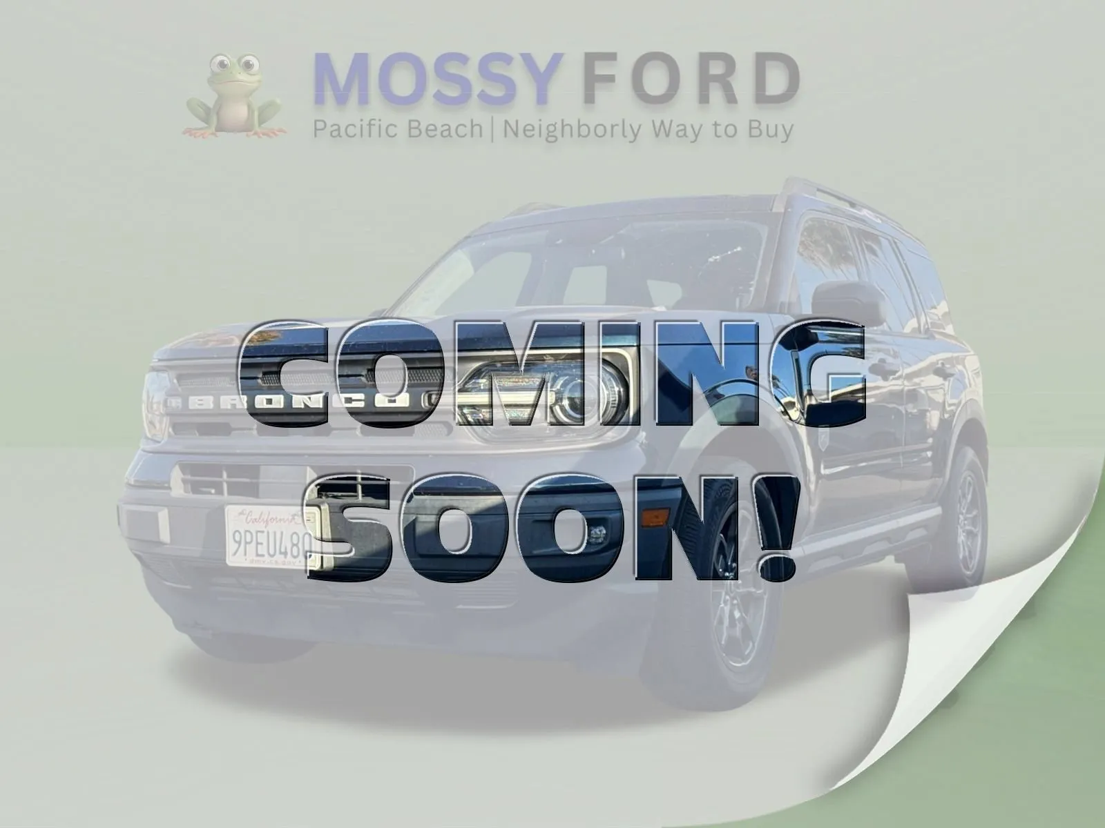 Blue 2021 Ford Bronco Sport Big Bend for sale in San Diego, CA