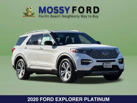 Photos of 2020 Ford Explorer Platinum for sale in San Diego, CA at Mossy Ford