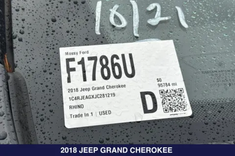 Photos of 2018 Jeep Grand Cherokee Altitude for sale in San Diego, CA at Mossy Ford