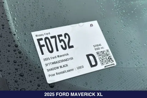 Photos of 2025 Ford Maverick XL for sale in San Diego, CA at Mossy Ford
