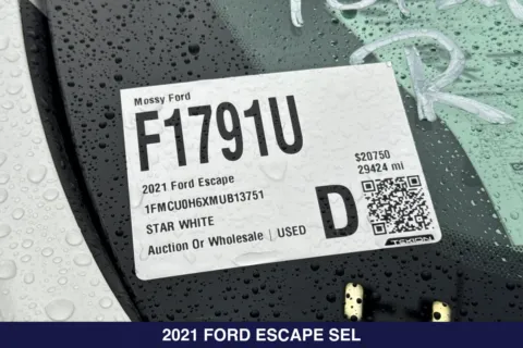 Photos of 2021 Ford Escape SEL for sale in San Diego, CA at Mossy Ford