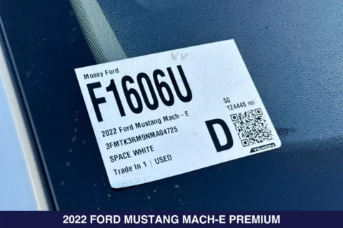 Photos of 2022 Ford Mustang Mach-E Premium for sale in San Diego, CA at Mossy Ford