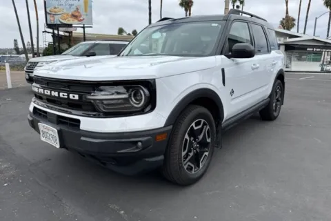 White 2021 Ford Bronco Sport Outer Banks for sale in San Diego, CA